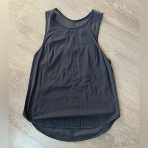 Women’s Lululemon Black Tank with Back Cutout